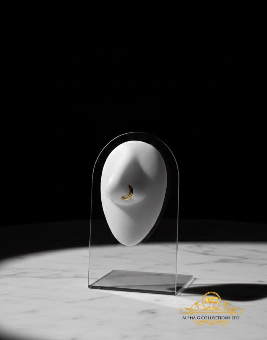 18K GOLD - NOSE HOOP