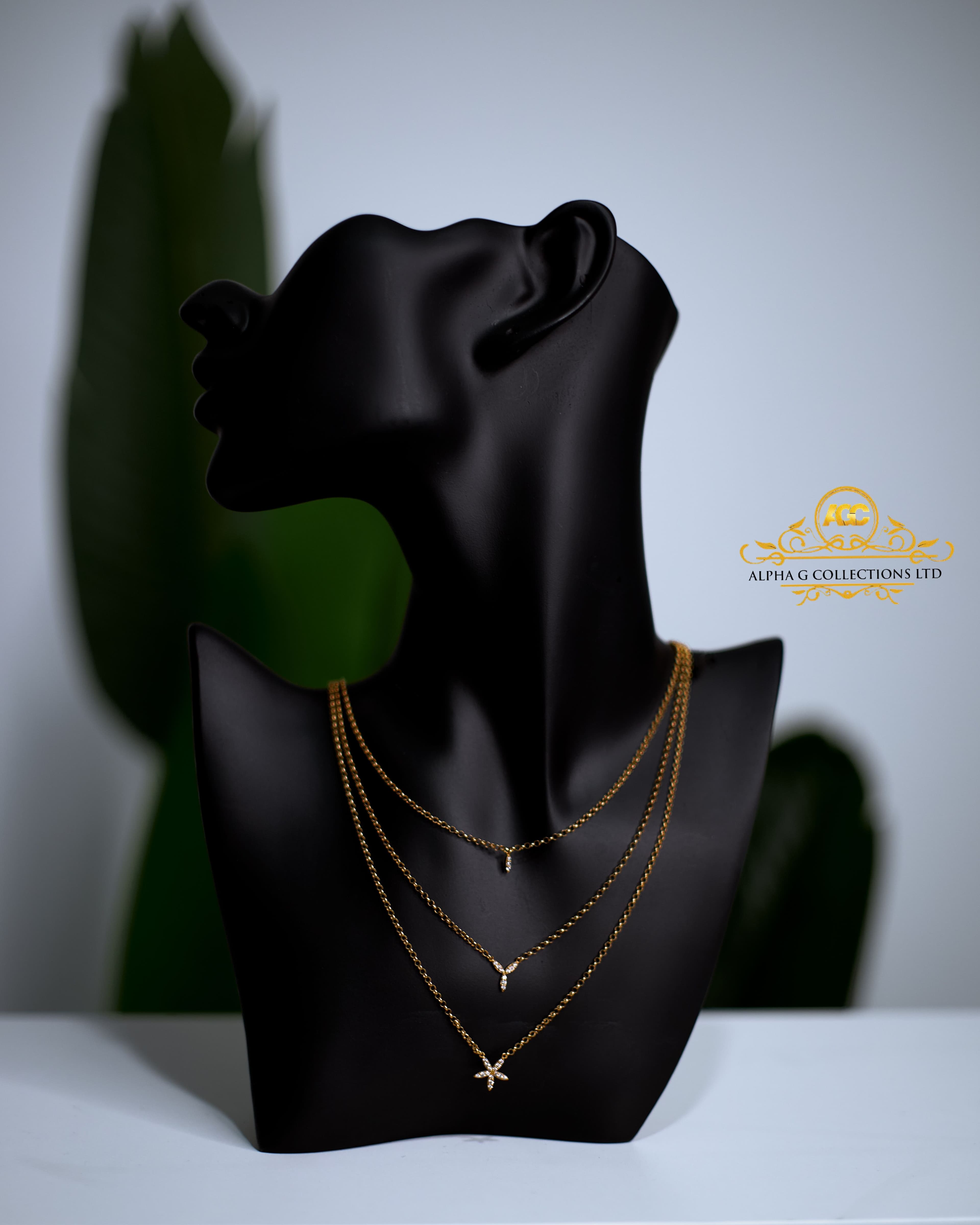 18K GOLD - LAYERED NECKLACE